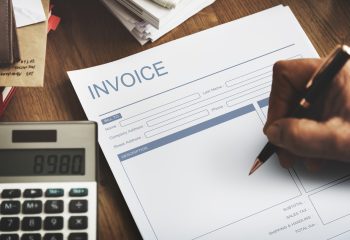 Payment Payslip Invoice Template Concept